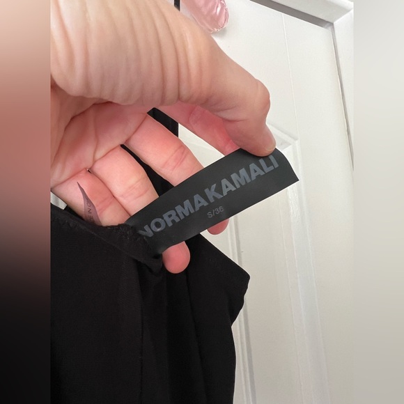 NORMA KAMALI Black Stretch-jersey jumpsuit Small - Picture 7 of 7